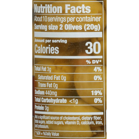 Pearls Specialties Jalapeno Stuffed Queen Olives, 7 Ounce -- 6 per case.