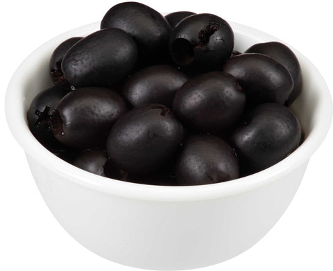 Pearls Medium Pitted Ripe Olives, 51 Ounce -- 6 per case.
