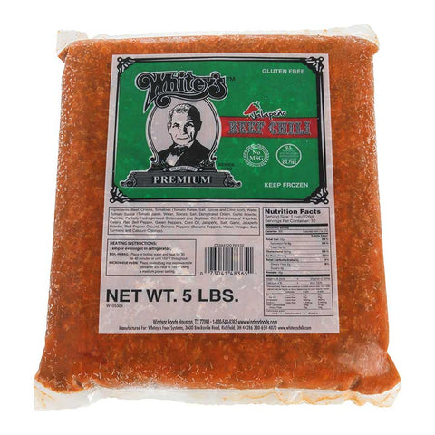 Whiteys Jalapeno Beef Chili, 5 Pound -- 4 per case.
