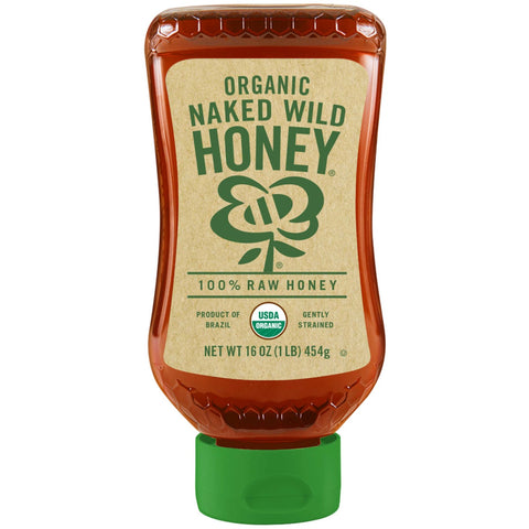 Naked Wild Organic Raw Honey, 16 Ounce -- 12 per case.