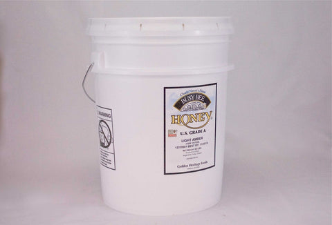 Busy Bee Honey Light Amber Bakery, 5 Gallon