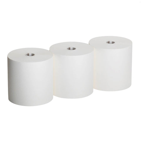 Georgia Pacific Pacific Blue Ultra High Capacity White Recycled Paper Towel Roll, 1150 count per roll -- 3 rolls per case.