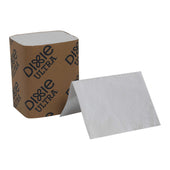 Dixie Ultra White Interfold 2 Ply Napkin Dispenser Refill -- 6000 per case.