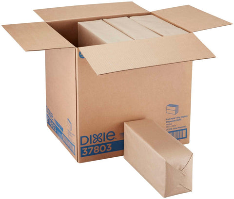 GP Pro Dixie MorNap Jr Full Fold Jr White Dispenser Napkin, 13 x 12 inch -- 7200 per case