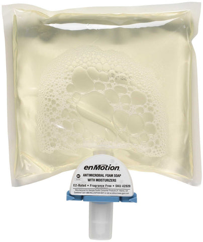 GP Enmotion BZK Antimicrobial Foam Soap Dispenser Refill, 1200 Milliliter -- 2 per case