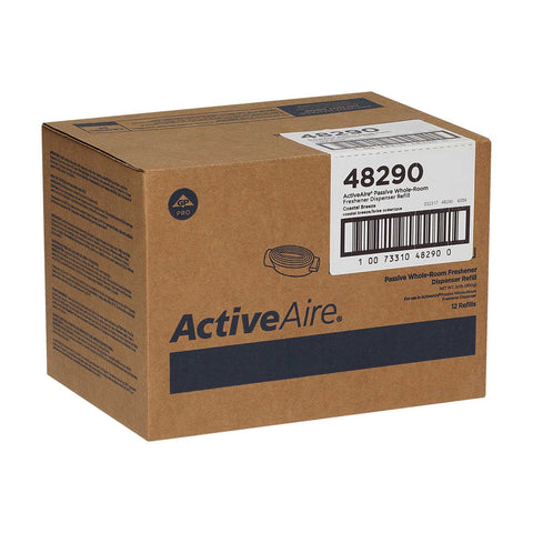 Georgia Pacific ActiveAire Coastal Breeze Passive Whole Room Freshener Dispenser Refill -- 12 per case.