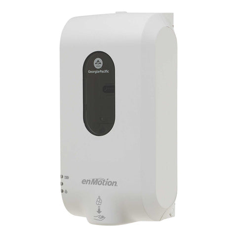 Georgia Pacific Pacific Blue Ultra White Wall Mounted Manual Dispenser, 11.5 inch Width x 5.6 inch Deep x 4.4 inch Height.