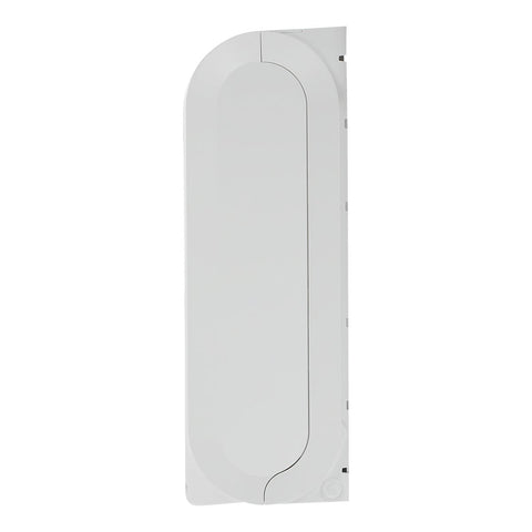 Georgia Pacific Pacific Blue Ultra White Wall Mounted Manual Dispenser, 11.5 inch Width x 5.6 inch Deep x 4.4 inch Height.