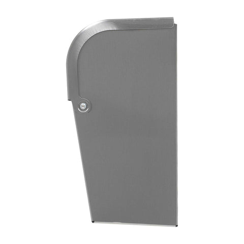 Compact Vertical Double Roll Bathroom Tissue Dispenser.