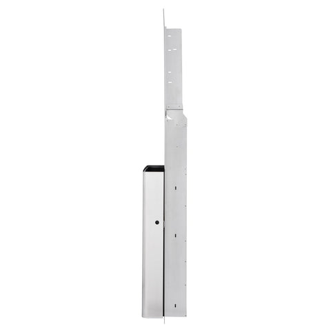 Georgia Pacific Stainless Steel Recessed Trash Receptacle Unit.