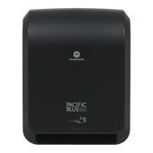 Georgia Pacific Pacific Blue Ultra Black Automated Touchless Paper Towel Dispenser, 12.9 inch Width x 8.7 inch Deep x 15.5 inch Height.