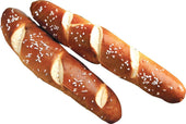 J and J Snack Special Print Bavarian Pretzel Stick, 2.4 Ounce -- 72 per case.