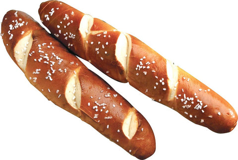 J and J Snack Special Print Bavarian Pretzel Stick, 2.4 Ounce -- 72 per case.