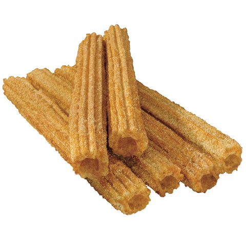 J and J Snack Tio Pepes Cinnamon Sugar Churro -- 100 per case.