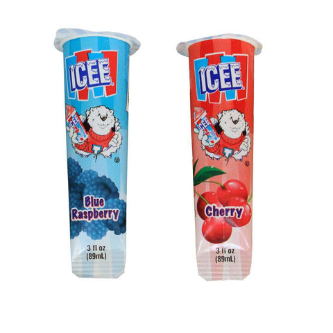 J and J Snack Icee Snack Tube - Variety Pack, 3 Ounce -- 30 per case.