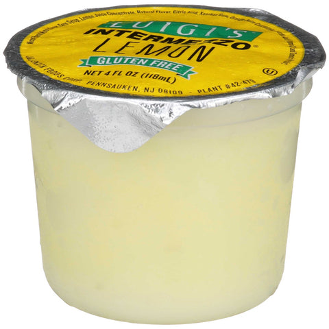 Luigis Intermezzo Lemon Cup, 4 Ounce -- 72 per case.