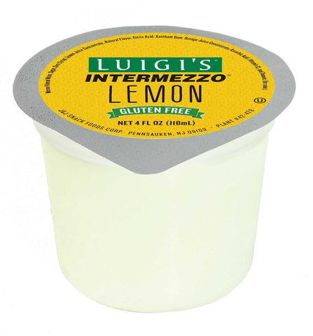 Luigis Intermezzo Lemon Cup, 4 Ounce -- 72 per case.
