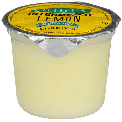 Luigis Intermezzo Lemon Cup, 4 Ounce -- 72 per case.