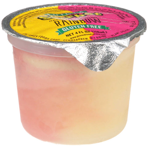 Luigi's Rainbow Sherbet Cup, 4 Ounce -- 96 per case