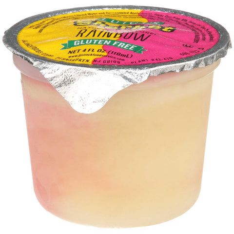 Luigi's Rainbow Sherbet Cup, 4 Ounce -- 96 per case