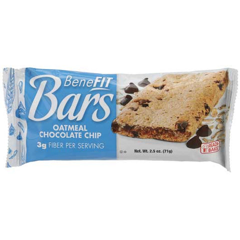 Readi Bake BeneFIT Oatmeal Chocolate Chip Bars, 2.5 ounce -- 48 per case