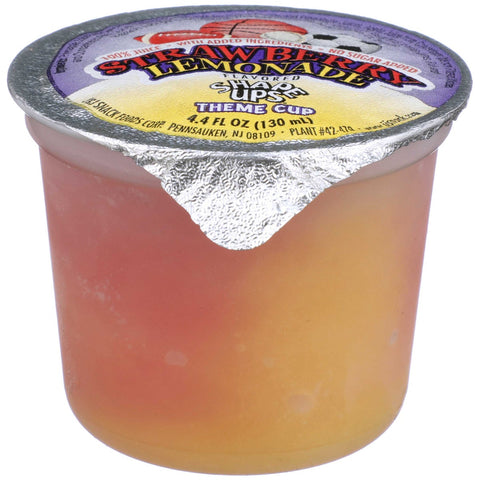 Shape Ups No Sugar Added Strawberry and Lemonade Swirl Sports Cups, 4.4 Ounce -- 96 per case
