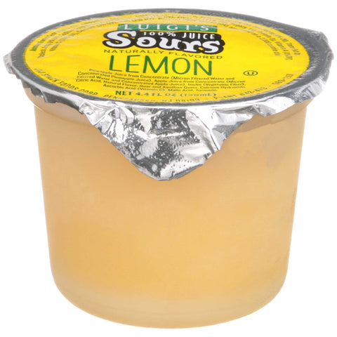 Luigi Sour Lemon Sorbet, 4.4 Fluid Ounce -- 96 per case.