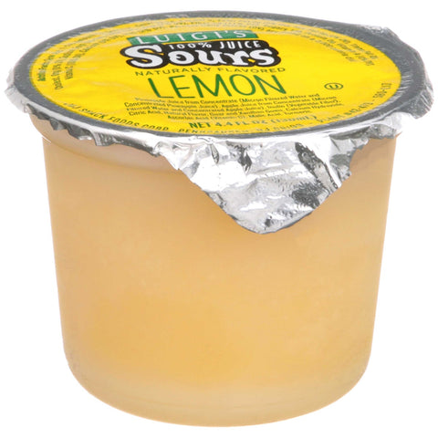 Luigi Sour Lemon Sorbet, 4.4 Fluid Ounce -- 96 per case.