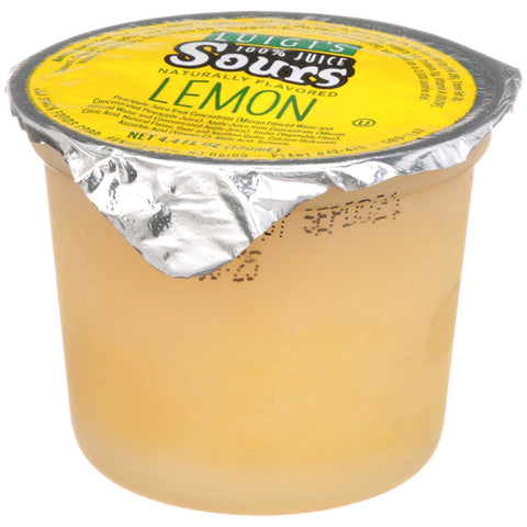 Luigi Sour Lemon Sorbet, 4.4 Fluid Ounce -- 96 per case.