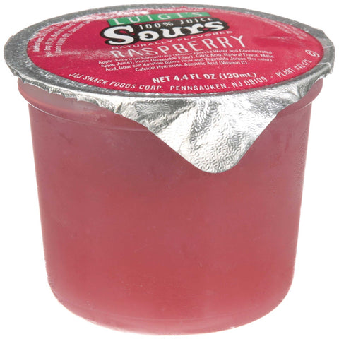 Luigi Sour Raspberry Sorbet, 4.4 Fluid Ounce -- 96 per case.