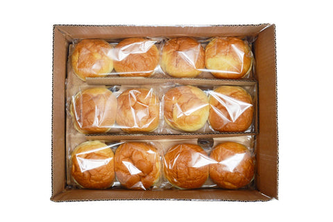 Kings Hawaiian Sweet Premium Restaurant Burger Bun - 2 count per pack -- 30 per case.