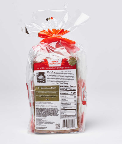 Kings Hawaiian Original Sweet Sliced Bread, 16 Ounce -- 12 per case.