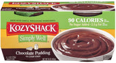 Kozy Shack Simply Well Chocolate Pudding, 16 Ounce -- 12 per case