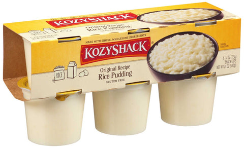 Kozy Shack Rice Pudding - Multipack, 24 Ounce -- 8 per case