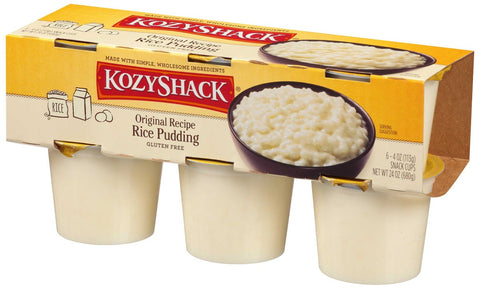 Kozy Shack Rice Pudding - Multipack, 24 Ounce -- 8 per case