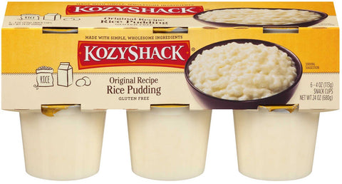 Kozy Shack Rice Pudding - Multipack, 24 Ounce -- 8 per case