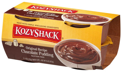 Kozy Shack Chocolate Pudding, 16 Ounce -- 12 per case