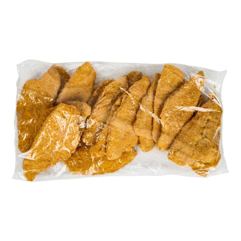 Bake and Serve Breaded Flounder Fillet, 4 Ounce of 49-53 Pieces, 10 Pound.