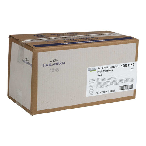 SeaCrisp Breaded Rectangle Alaskan Pollock, 3 Ounce of 54 Pieces, 10 Pound.