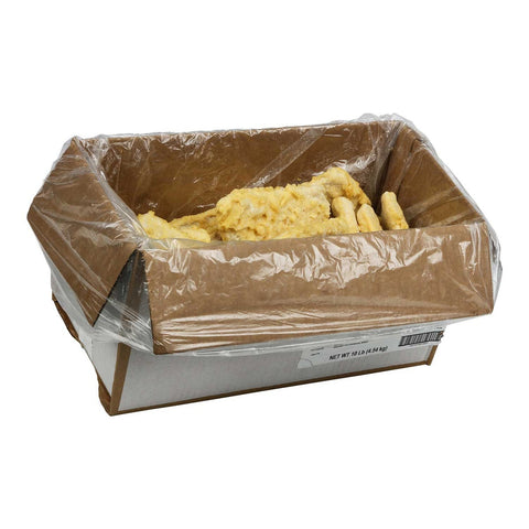 English Style Raw Fish-In-Batter Wedge Cut Haddock, 5.33 Ounce of 25-35 Pieces, 10 Pound.