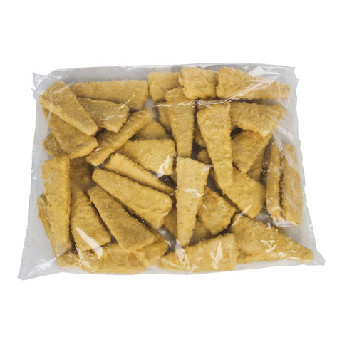 English Style Raw Fish-In-Batter Wedge Cut Cod, 2 Ounce of 75-85 Pieces, 10 Pound.