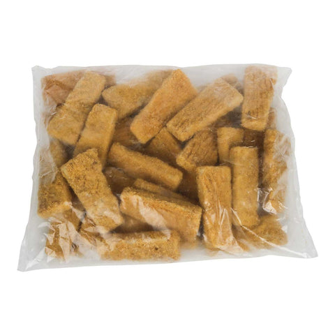 Dixie Crunch Breaded Wedge Alaska Pollock Fillet, 3.6 Ounce of 54 Pieces, 12 Pound.