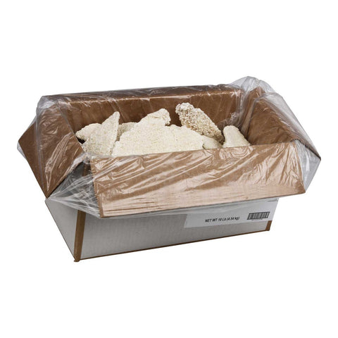 Japanese Bread Crumb Crispy Style Raw Natural Flounder Fillet, 4 to 5 Ounce of 32-42 Pieces, 10 Pound.