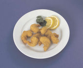 Southern Style Biscuit Batter Tail Off Round Shrimp, 2.5 Pound -- 4 per case.