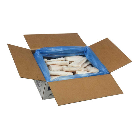 Dinner Cut Cod Fillet, 5 Ounce of 29-36 Pieces, 10 Pound.