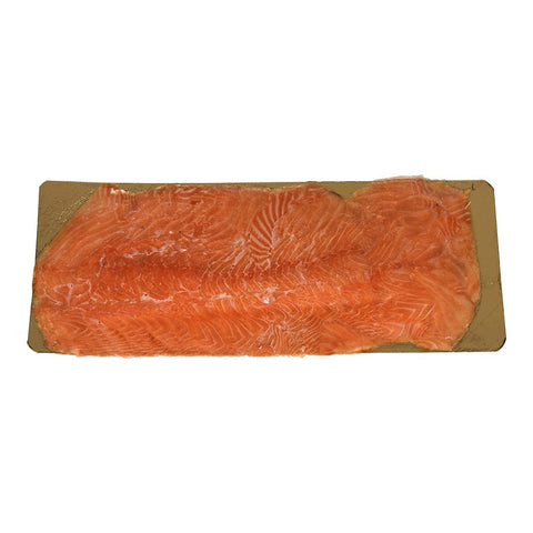 Icelandic Seafood Pre-Sliced Smoked Salmon Fillet, 1 to 2 pound -- 7 per case
