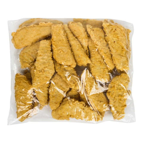Pub Beer Battered Formed Pollock, 3 Ounce of 51-55 Pieces Per Bag, 5 Pound -- 2 per case.