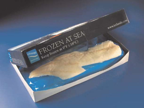 Frozen At Sea Cod Fillet, 16 to 32 Ounce of Varies Pieces Per Bag, 12 Pound -- 4 per case.