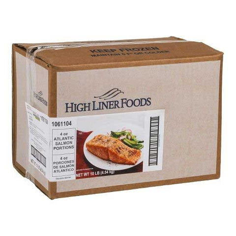 High Liner Foods 4 Ounce Chilean Atlantic Salmon Portion, 10 Pound