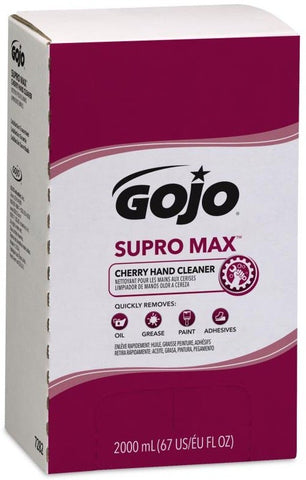 Gojo Supro Max Cherry Hand Cleaner, 2000 Milliliter -- 4 per case